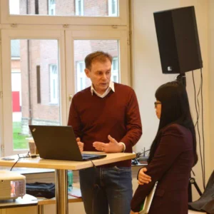 Warren Laine-Naida teaching at Jacobs University Bremen