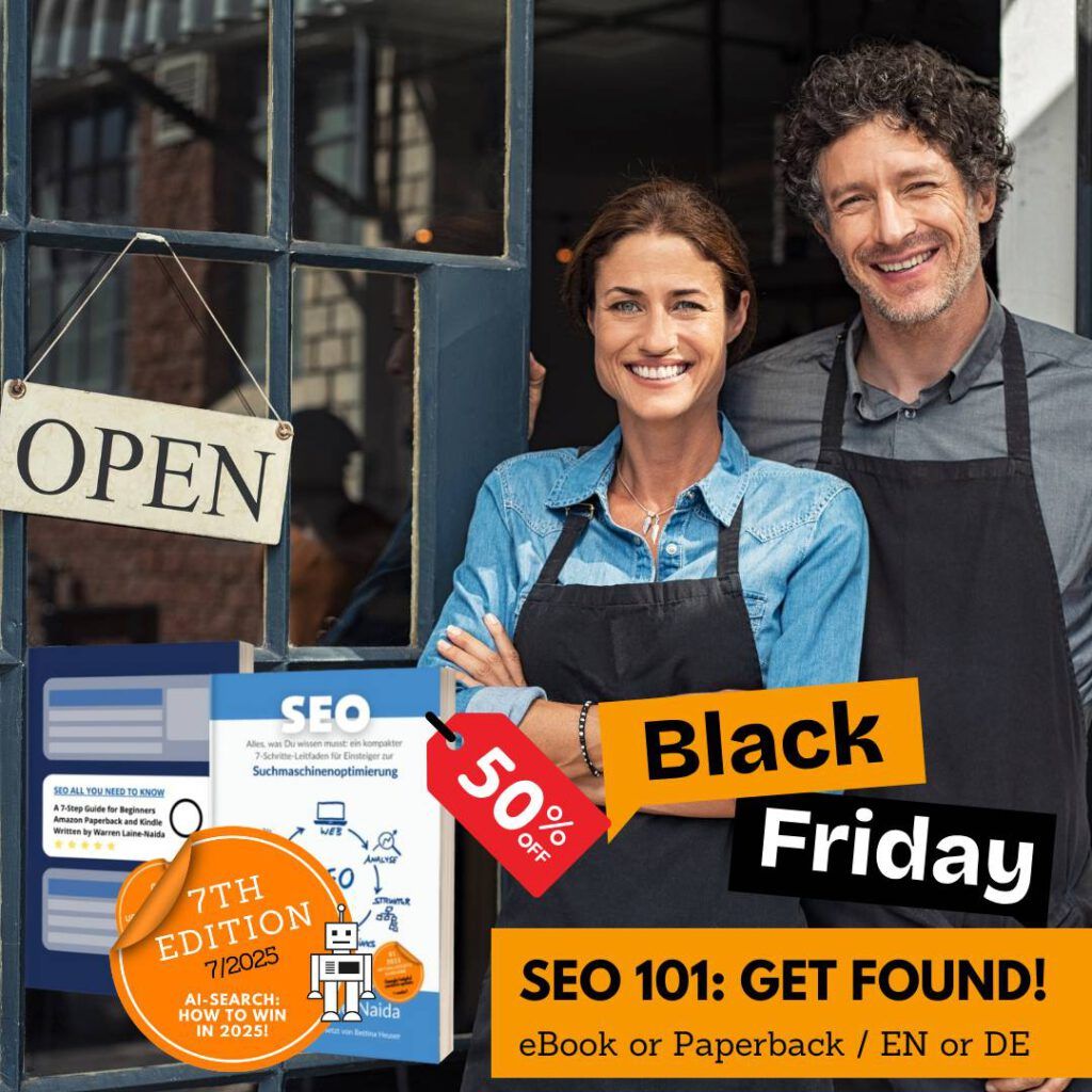 Black Friday SEO Books 50% sale