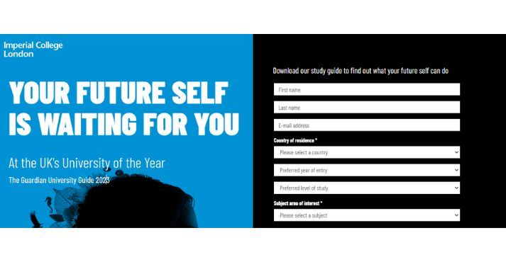 Imperial College London recruiting campaign