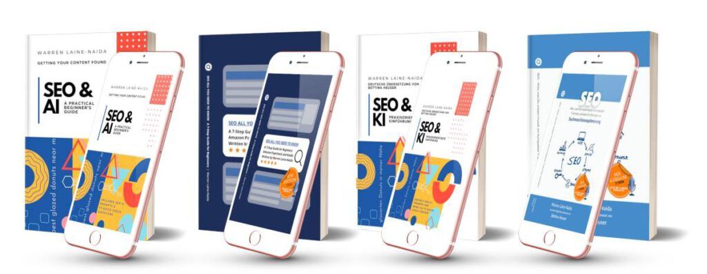 seo course books in english and germn by warren laine-naida and bettina heuser